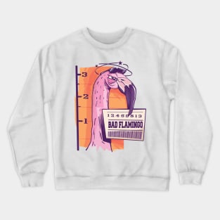 Bad Flamingo Crewneck Sweatshirt